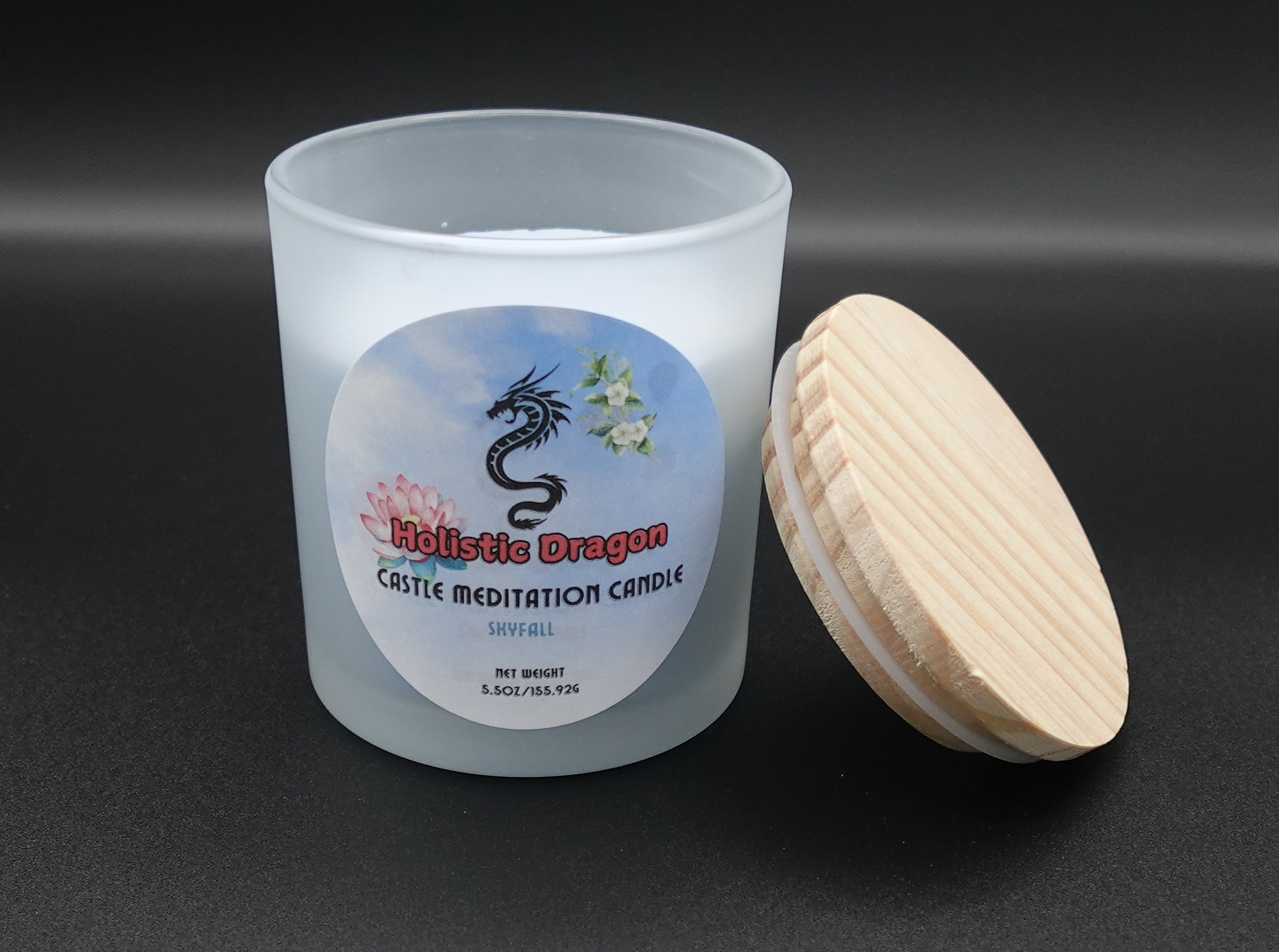 Castle Meditation Candle